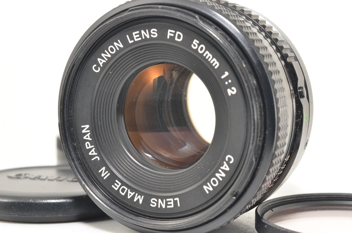 Canon New FD NFD 50mm f2 MF Lens for A-1 AE-1 Program From JAPAN