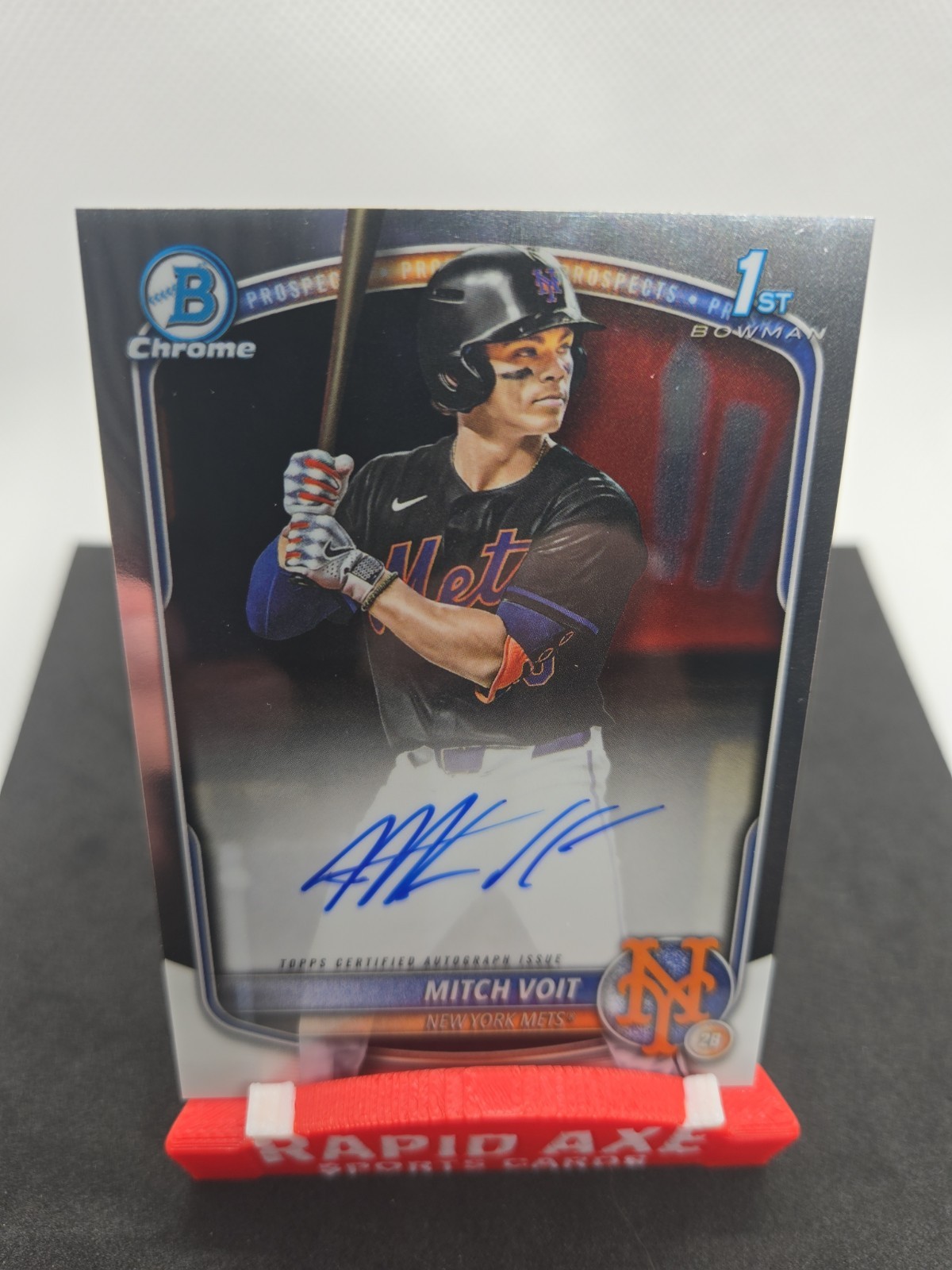 2025 Bowman Draft - Chrome Prospect Autographs Mitch Voit #CPA-MV (AU, RC)
