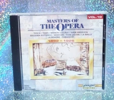 (2-1387) "MASTERS OF THE OPERA, VOLUME 10 OF 10: 1892 - 1926" / 1993 / CD