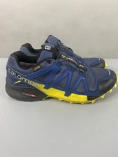 Salomon Speedcross 4 GORETEX Blue Trail Hiking Running Shoes Men’s Size 8.5
