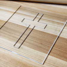 Cross Router Template | DIY Craft & Woodworking Patterns