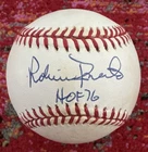 Robin Roberts “HOF 76” Autographed ONL Coleman Baseball
