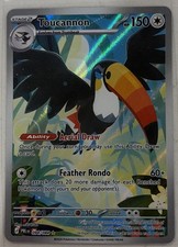 2026 Pokemon MEG Pitch Black Toucannon 94 /84 Illustration Rare Full Art Rare NM