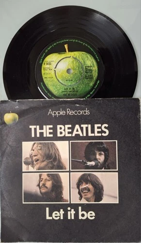 The Beatles - Let It Be 7" UK Apple Original P/S 1970 1st Pressing