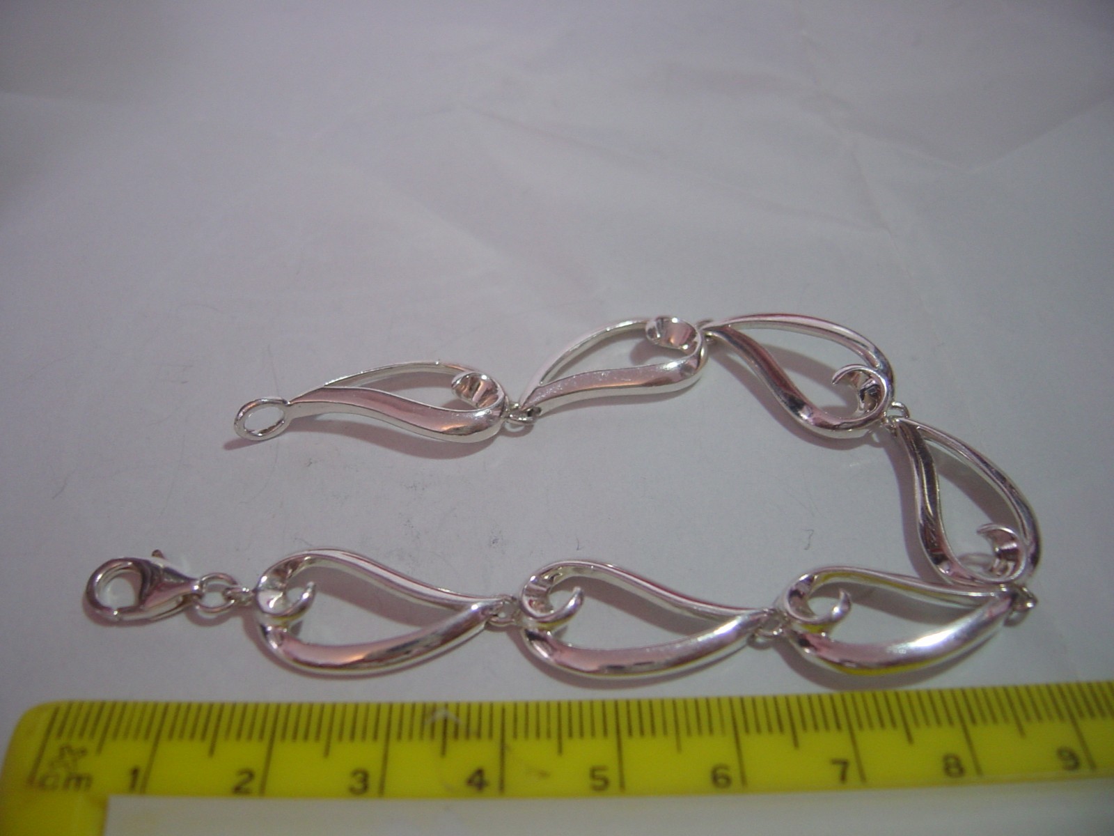 EXQUISITE Solid sterling silver Bracelet-unusual … - image 4