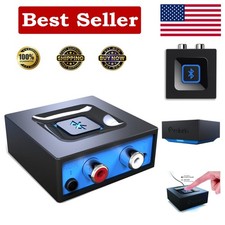 Wireless Audio Adapter for Home Stereo   Stream Music from Smartphones  Tablets