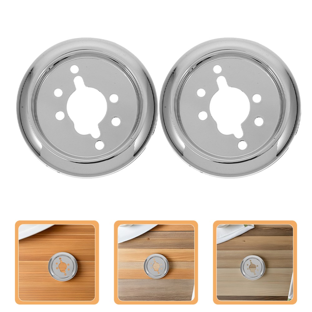 4 Pcs BBQ Grill Knobs Base Replacement For Gas Stove Oven Burner Control Outdoor