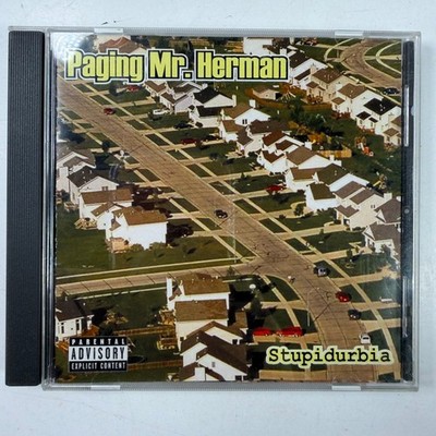 Paging Mr. Herman   Stupidurbia CD 2004 Indie Rock Swade Records PA Explicit