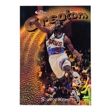 1997-98 Topps Finest Shawn Kemp Gold Creators Refractor W/Coating SP #'d /289