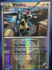 Watchog 112/135 Plasma Storm Reverse Holo Pokemon Card NM 2013