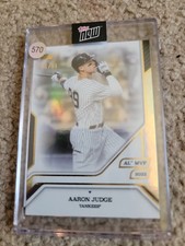 Topps Now Aaron Judge AL MVP 2022 #29 Serial Numbered 71/99 Yankees