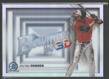 2022 Bowman #B3D-20 Colton Cowser Bowman in 3D