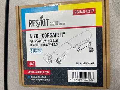 1/48 ResKit #480317 A-7D Corsair II Super Set (Intake, Wheel Bays & Gear) HAS