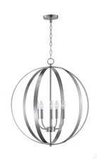 Maxim Lighting Provident 5-Light Chandelier in Satin Nickel - 10032SN NOB