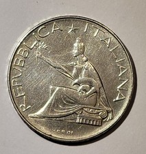 MONETA 500 LIRE ARGENTO (CENTENARIO UNITA' D'ITALIA 1861 - 1961)