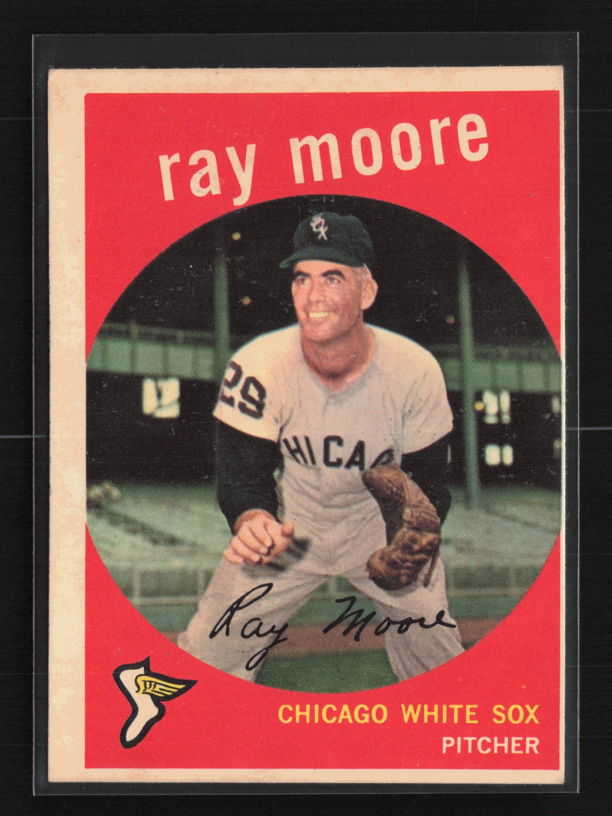 1959 Topps #293 Ray Moore Chicago White Sox VG