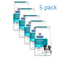 5 pack - Hill's® Prescription Diet® Dog t/d® Dry