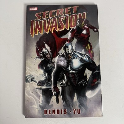 Marvel Secret Invasion TPB Graphic Novel Bendis Yu 2009 Trade Paperback