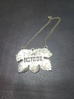 Vintage Sterling Silver SCOTCH Liquor Bottle Label Decanter Tag — photo 2