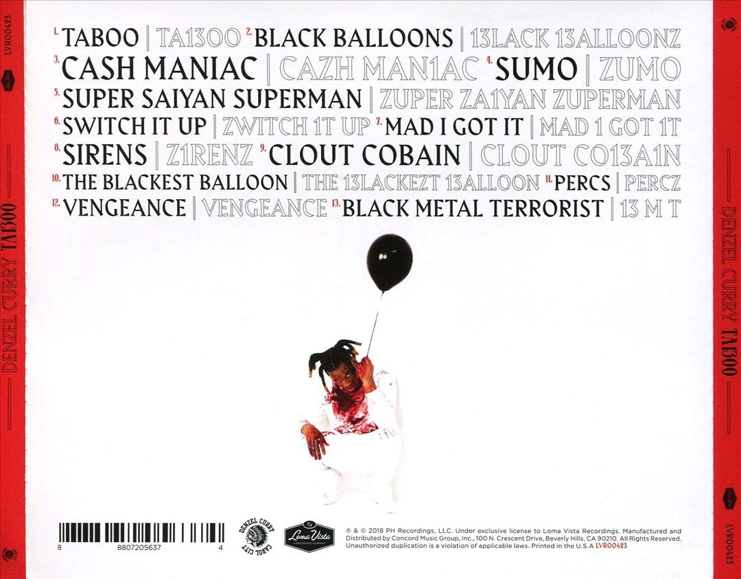 Denzel Curry Ta13Oo New Cd