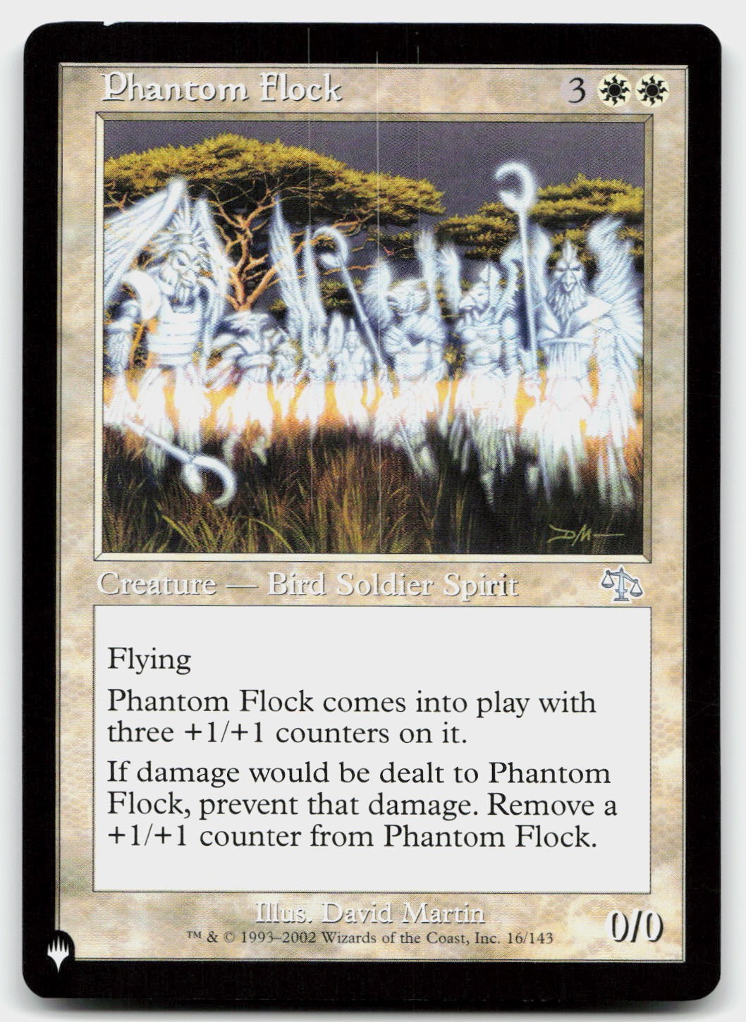 Phantom Flock 16 Uncommon Judgment Magic: The Gathering Near Mint