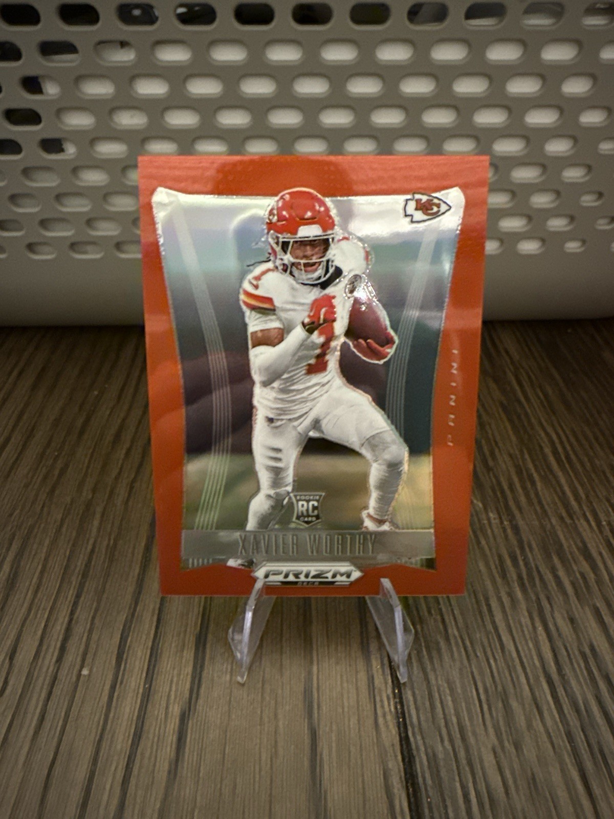 2024 Panini Prizm Deca - RC Xavier Worthy Red Prizm /199 Kansas City Chiefs