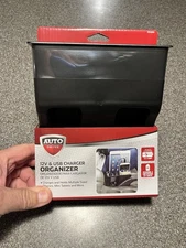 Auto Drive 12v & USB Cell /  Tablet Charger / Organizer NEW