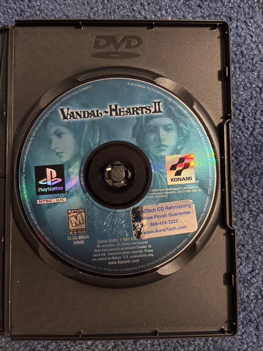 Vandal Hearts 2 PS1 (NTSC-U - American Version