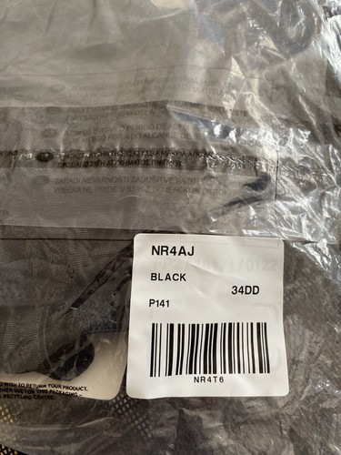 MIRACLESUIT. Black Body Size 34DD. New In Sealed Bag. - Picture 6 of 7