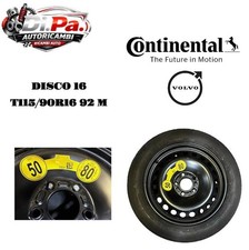 RUOTINO SCORTA ORIGINALE ORIGINALE VOLVO T115/90R16 92M 5 FORI