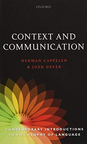 Context and Communication by Herman Cappelen, Josh Dever - Image 5