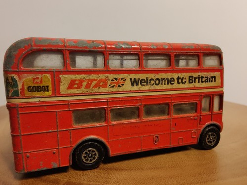 Autobus vintage Corgi a due piani trasporto Londra Routemaster c6 1968 - Foto 4 di 9