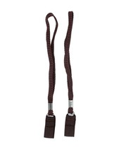 Classy Walking Cane Brown Elastic Wrist Strap - Pair
