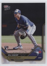 2025 Topps Now Road to Opening Day Gold Foil Exclusive /25 Will Wagner 0g6d
