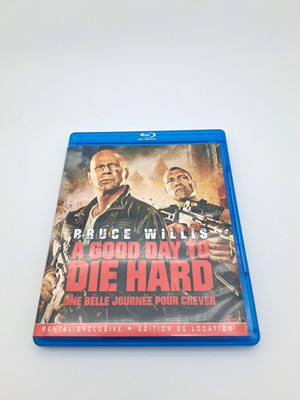 A Good Day to Die Hard   Blu-ray Disc   Original Case   Pre-Owned   Fast - M8