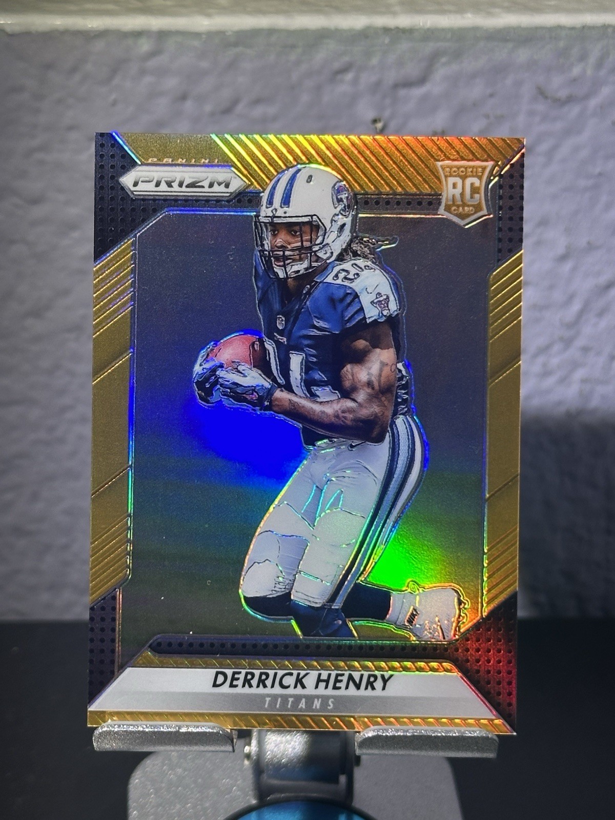 2016 Panini Prizm Rookie Orange Prizm 88/299 Derrick Henry #298 Titans Ravens