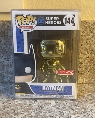DC Super Heroes #144 Gold Chrome Batman Target Exclusive