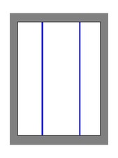 Blue Line Dark Iron On Heat Transfer Paper for Inkjet 11 x 17-100 Sheets