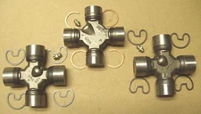 94 95 96 97 98 99 DODGE 2500 3500 U JOINTS FRONT SET OF 3  on front driveshaft