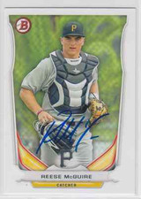 Autographed 2014 Bowman Draft Reese McGuire - Pirates