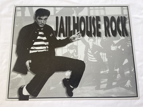 Metal Sign Reprint, Elvis Presley "Jailhouse Rock" approx. 16x12 Vintage Style - Picture 3 of 8