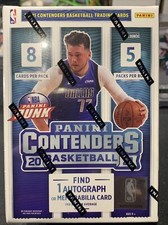 2020-2021 panini contenders basketball Blaster box