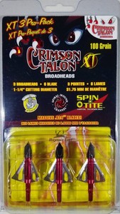 Crimson-Talon-XT-Xtreme-6-Blade-Broadheads-Spiral-Wound-100gr-3-Pk-RED-Ferrule
