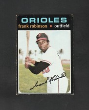 1971 Topps Frank Robinson #640 ~~ Orioles HOF  ~~ Semi-Hi# Card!  