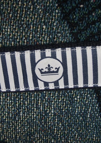 NEW PETER MILLAR Embroidered Belt MAMMOTH DUNES GOLF CLUB SAND VALLEY Sz 36 Navy - Picture 9 of 13