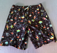 George XXL 18 Boys Swim Trunks Flamingo Trees Surf Starfish Mesh Lined