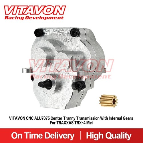 Vitavon CNC Alu7075 Center Tranny Transmission With Internal Gears For TRX-4MINI - Picture 1 of 5