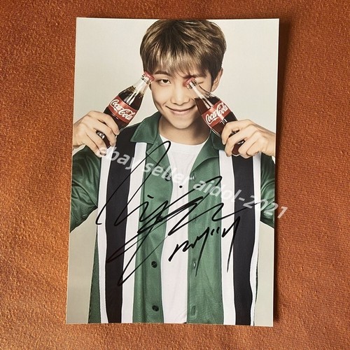 Foto firmada autografiada de JK JUNG KOOK V SUGA JIN JIMIN 4*6 K-POP de segunda mano - Imagen 16 de 16
