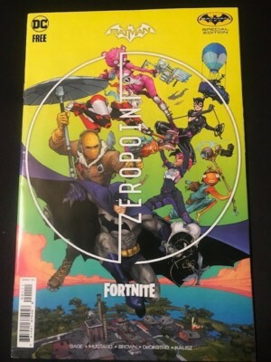 Zero Point Batman Fortnite #1 UNREAD N/M FREE COMIC DAY