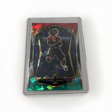 2020-21 Panini Select #174 Tyrese Maxey Red White Green Cracked Ice - RY